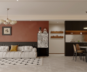 Modern A Living Room-ID:314673906