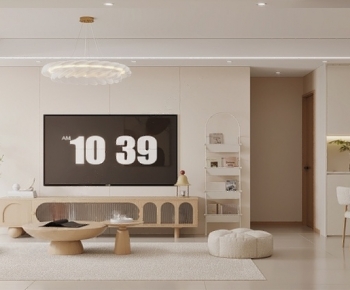 Modern A Living Room-ID:600724944