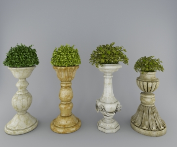 Simple European Style Flower Bed, Flower Bowl, Flower Box-ID:433880091