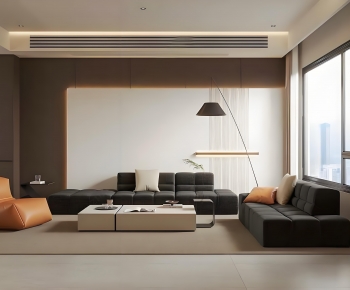 Modern A Living Room-ID:511142977