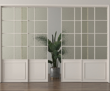 French Style Sliding Door-ID:764317043