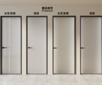 Modern Single Door-ID:985497009