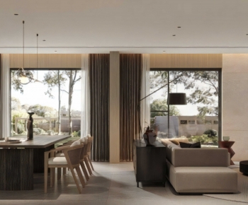 Modern A Living Room-ID:412663945