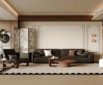 French Style A Living Room-ID:464438928