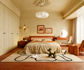 French Style Bedroom-ID:744421963