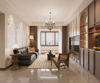 American Style A Living Room-ID:712420912