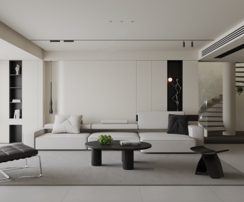 Modern A Living Room-ID:800102006