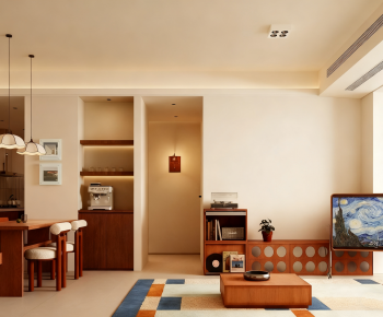 Modern A Living Room-ID:725927111