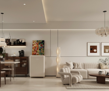 Modern A Living Room-ID:728719958