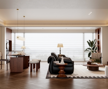 Modern A Living Room-ID:977160931