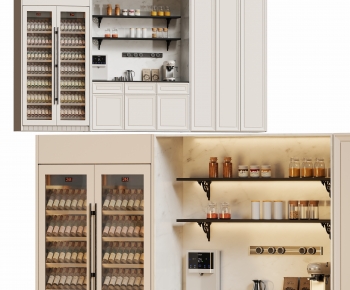 Modern Wine Cabinet-ID:444796099