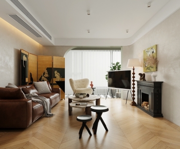 Modern A Living Room-ID:372395993