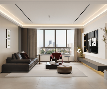 Modern A Living Room-ID:825366029