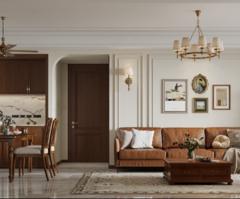 French Style A Living Room-ID:597270974