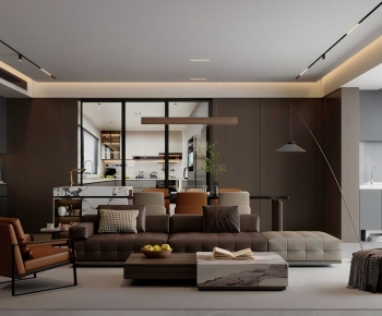 Modern A Living Room-ID:527998924