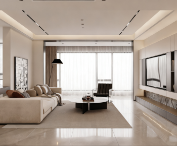 Modern A Living Room-ID:125268946
