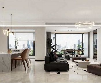 Modern A Living Room-ID:846625093