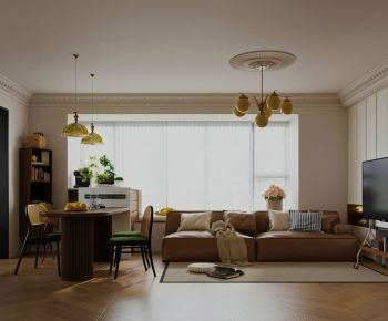 French Style A Living Room-ID:157870058