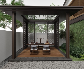 New Chinese Style Courtyard/landscape-ID:442362074