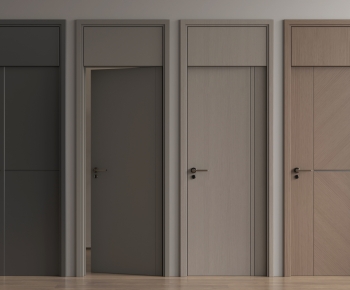 Modern Single Door-ID:725209734