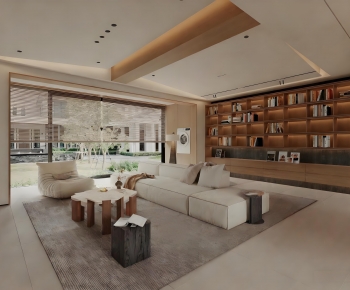 Modern A Living Room-ID:730242973
