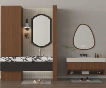 Modern Bathroom Cabinet-ID:704801083