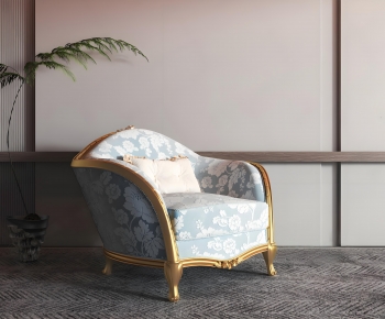 European Style Single Sofa-ID:471771968