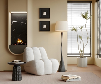 Modern Single Sofa-ID:636229518