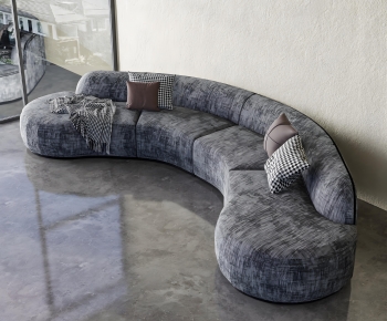Modern Curved Sofa-ID:877777105