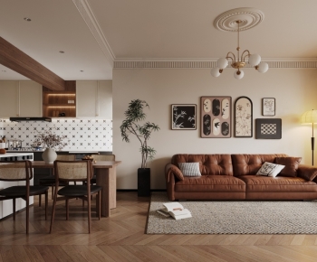 French Style A Living Room-ID:306649287