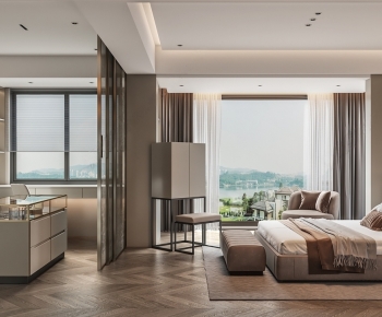 Modern Bedroom-ID:344163891