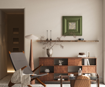 Wabi-sabi Style Lounge Chair-ID:815756089