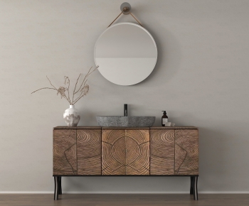 Modern Bathroom Cabinet-ID:418659932