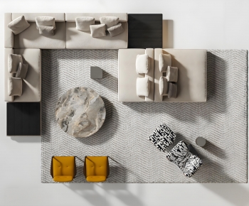 Modern Sofa Combination-ID:845835926