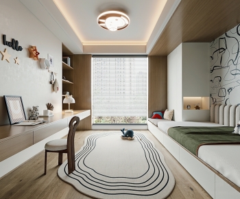 Modern Boy's Room And Son's Room-ID:818162926