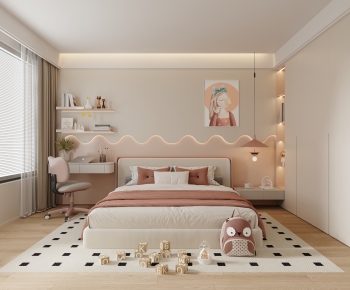 Modern Girl's Room Daughter's Room-ID:837024935