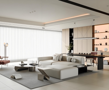 Modern A Living Room-ID:927299981