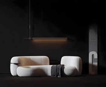 Modern Curved Sofa-ID:425910956