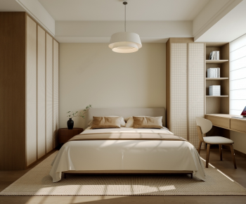 New Chinese Style Bedroom-ID:110400921