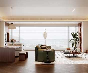 French Style A Living Room-ID:601566087