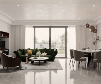 Modern A Living Room-ID:854820976