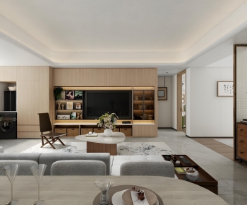 Modern A Living Room-ID:726972102