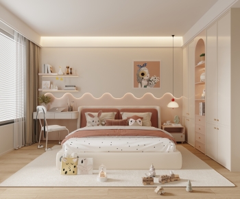 Modern Girl's Room Daughter's Room-ID:602484944