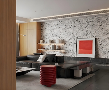 Modern A Living Room-ID:315638074