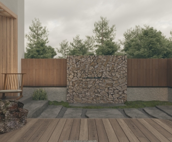 New Chinese Style Courtyard/landscape-ID:674609905