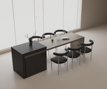 Modern Dining Table And Chairs-ID:916548971