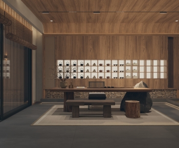 New Chinese Style Tea House-ID:562294961