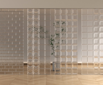 Modern Glass Screen Partition-ID:882704029