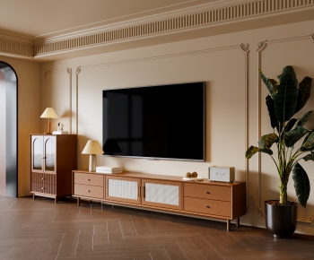 French Style TV Cabinet-ID:617017037