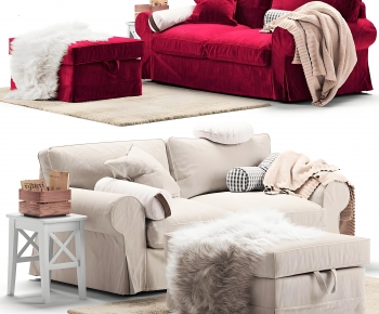 Nordic Style A Sofa For Two-ID:838768017
